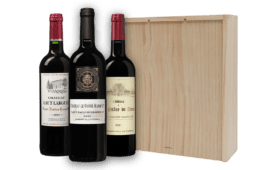 Saint-Émilion Grand Cru in luxe wijnkist (3 flessen)