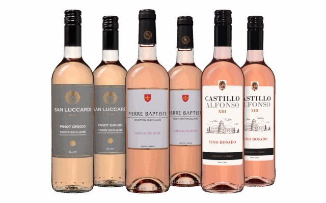 Wijnpakket Rosé Toppers